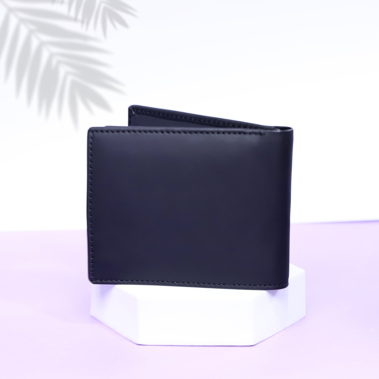 Genuine Cow Slim Leather Wallet – RFID Blocking, Bifold, 8 Card Slots